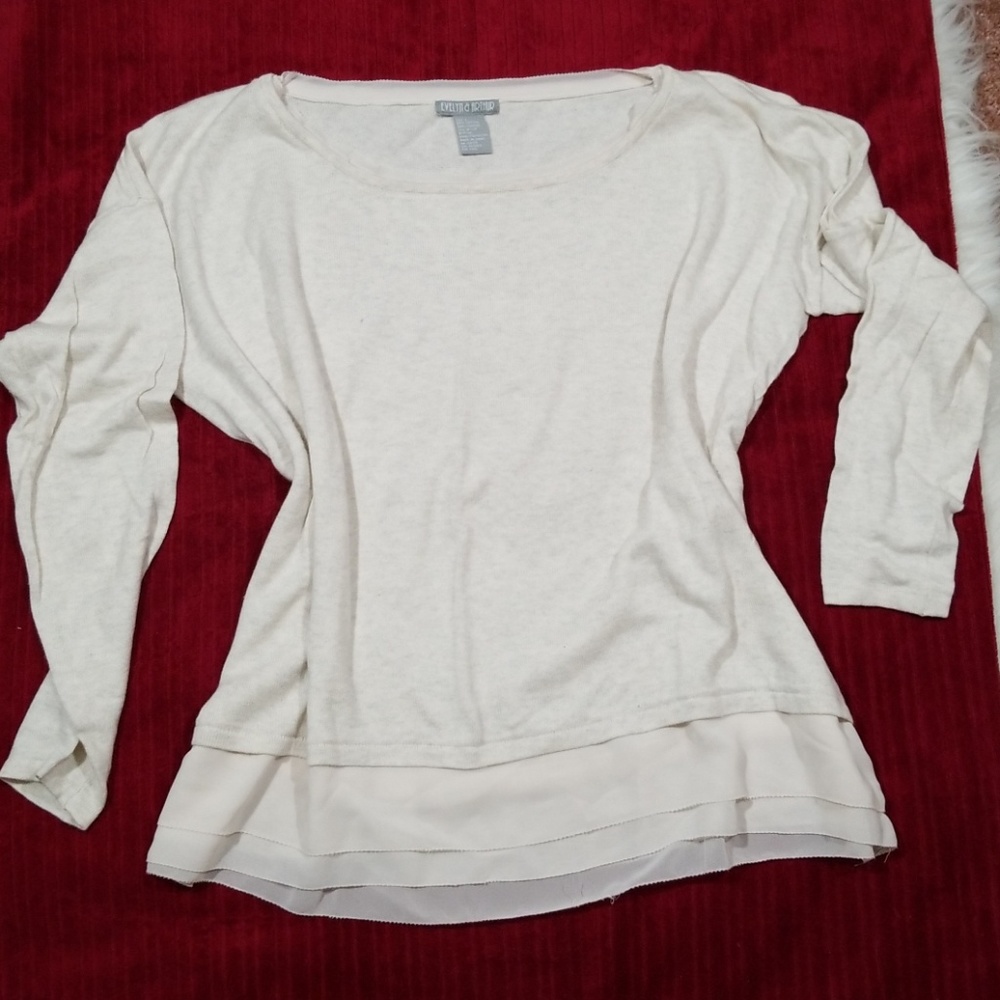 Evelyn and Arthur knitted sweater.  Size L